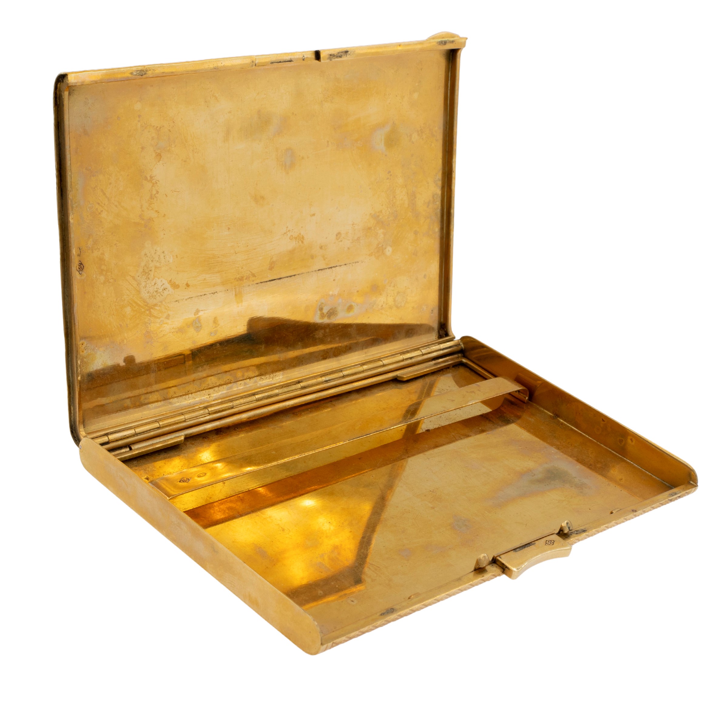 Trousse Portasigarette in Oro Giallo 18kt