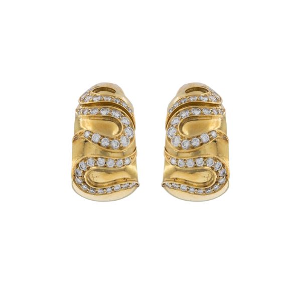 Bulgari orecchini a lobo Vintage Collection