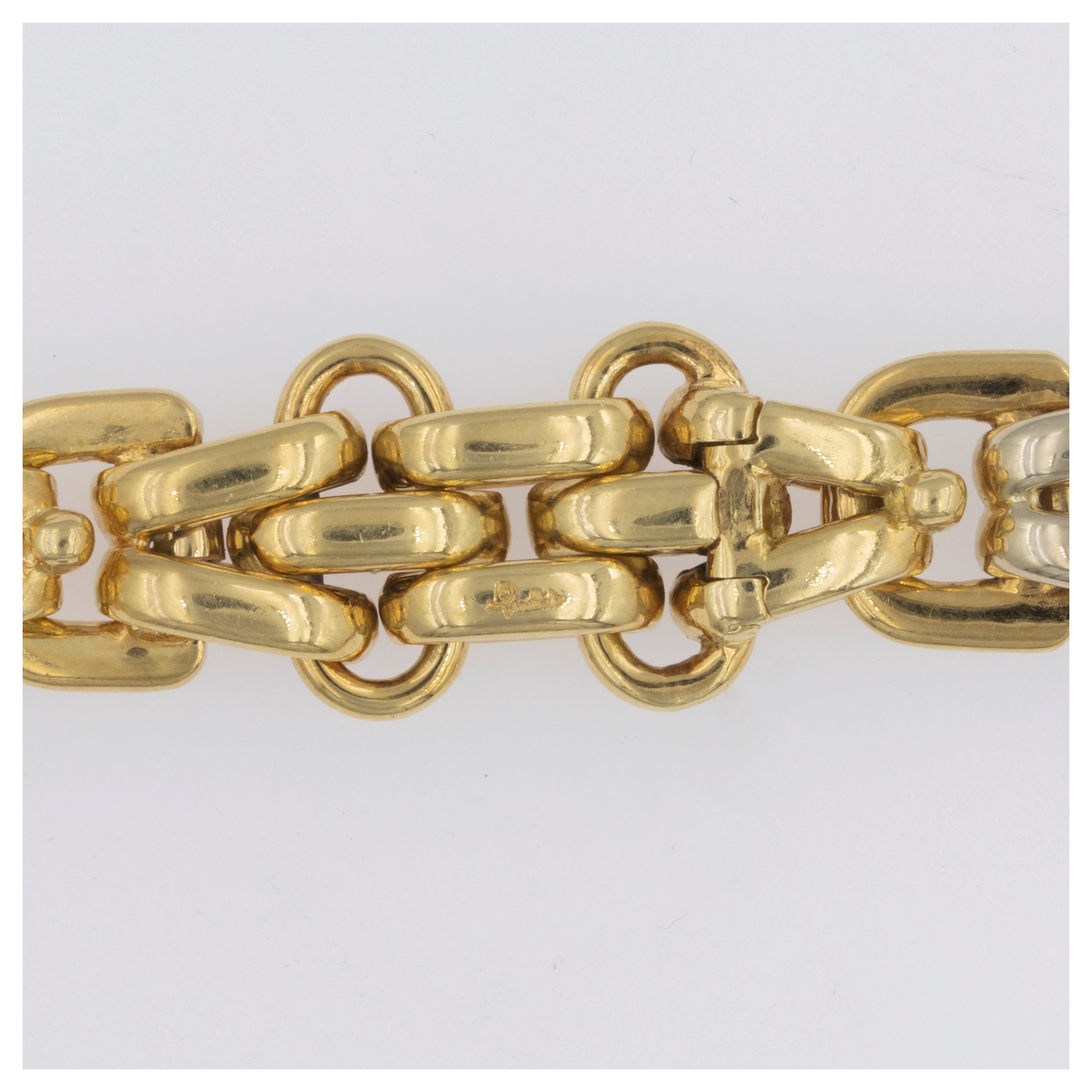 Pomellato Collana in Oro a Due Colori 18kt e Diamanti