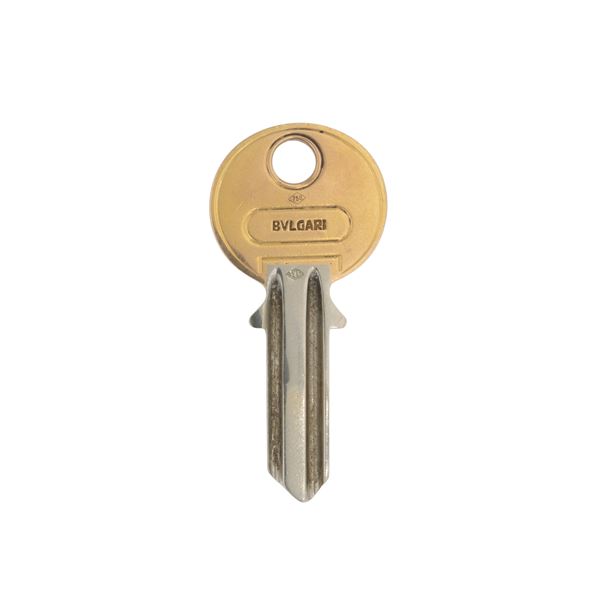Bulgari 18kt yellow gold key pendant