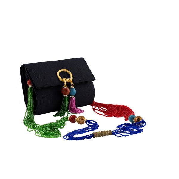 Fendissime vintage shoulder evening bag