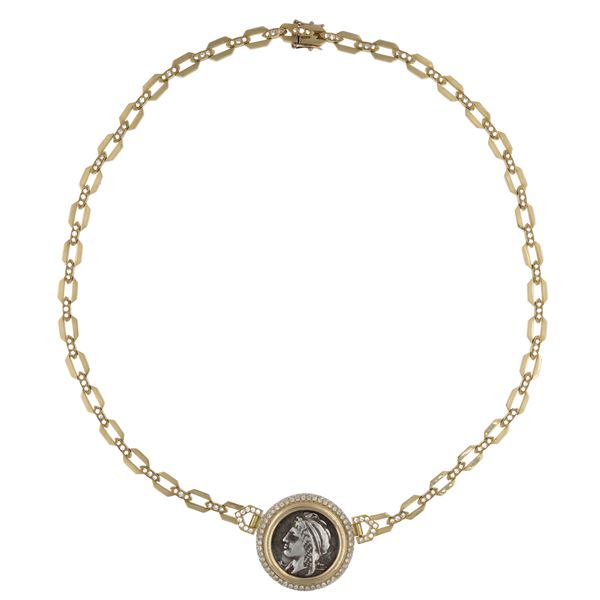 Bulgari collana collezione Monete
