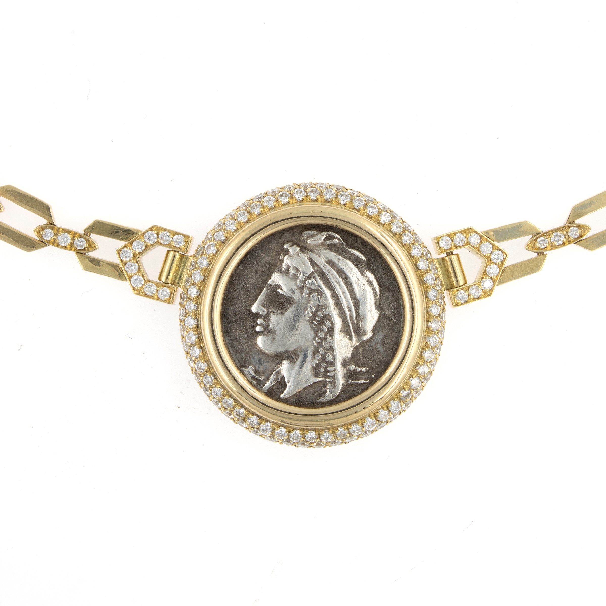 Bulgari collana collezione Monete