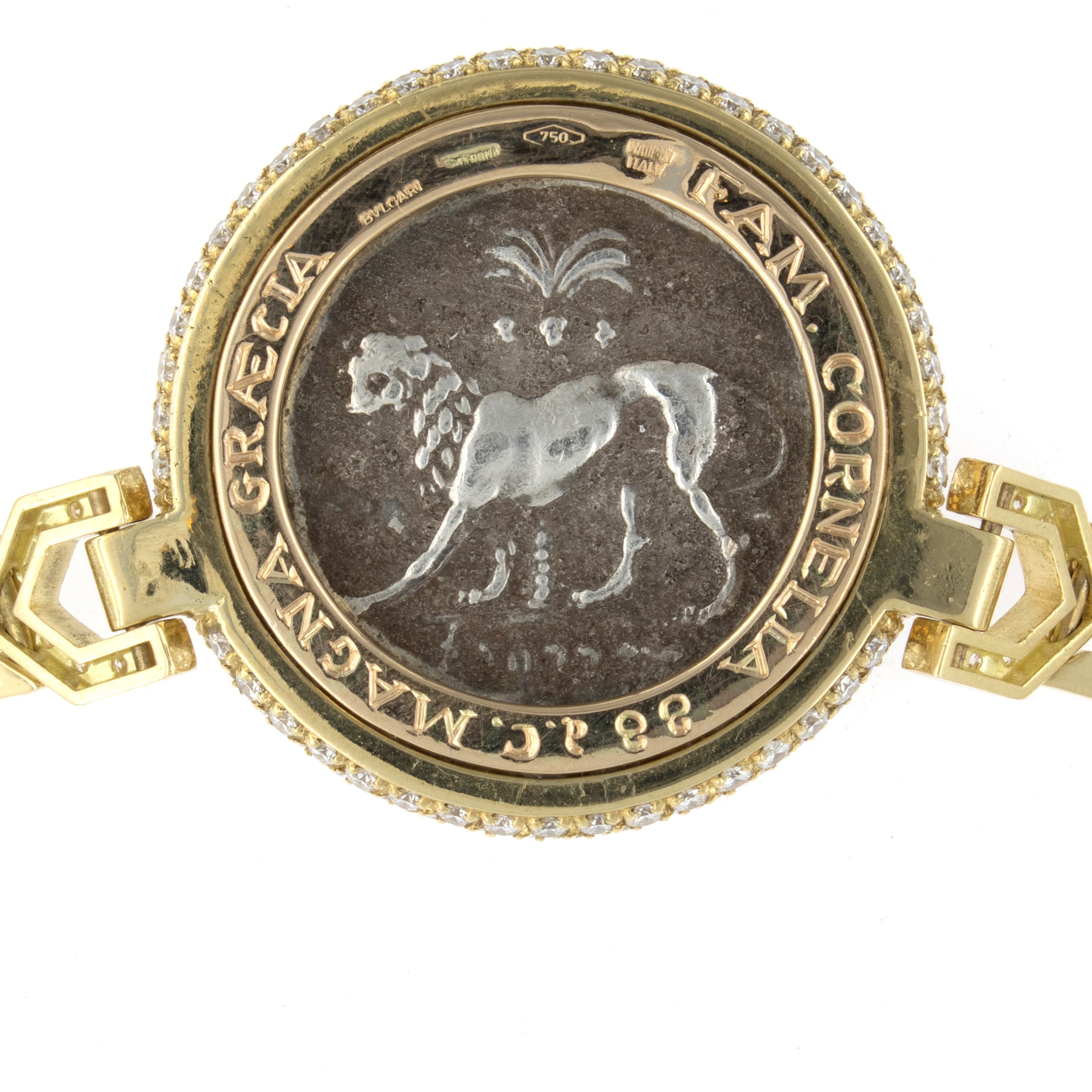 Bulgari collana collezione Monete
