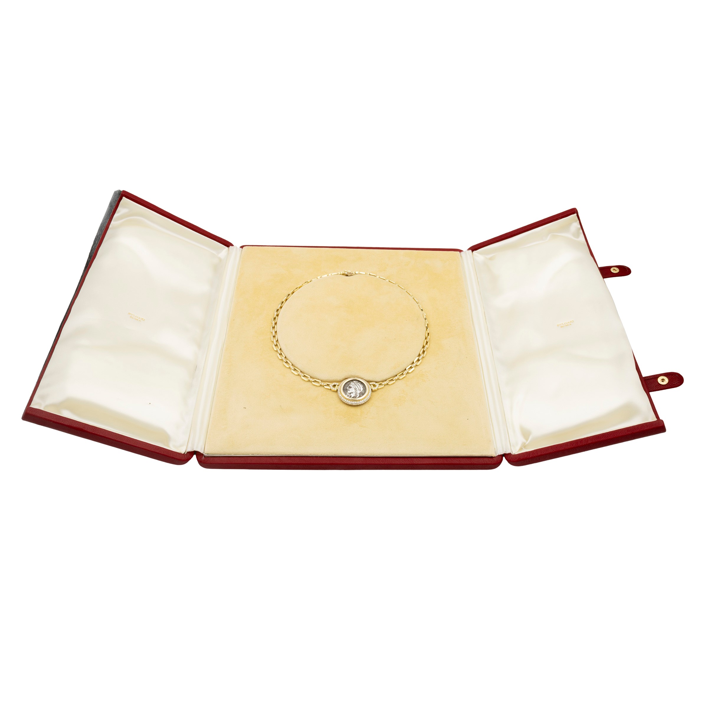 Bulgari collana collezione Monete