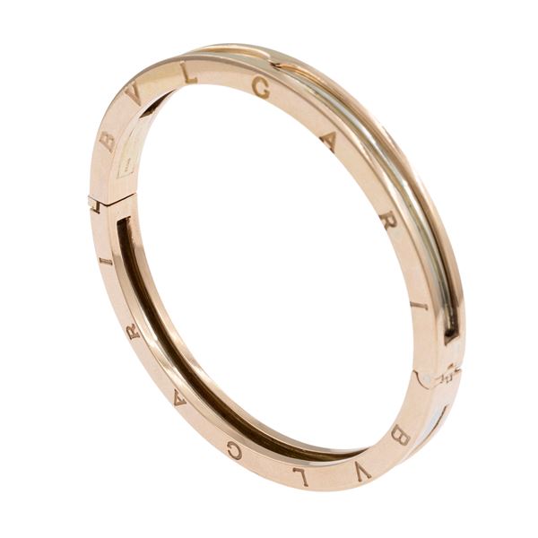 Bulgari bracciale a manetta collezione Bzero1