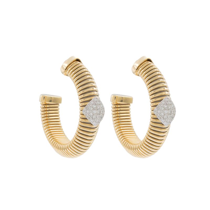 Orecchini tubogas a cerchio