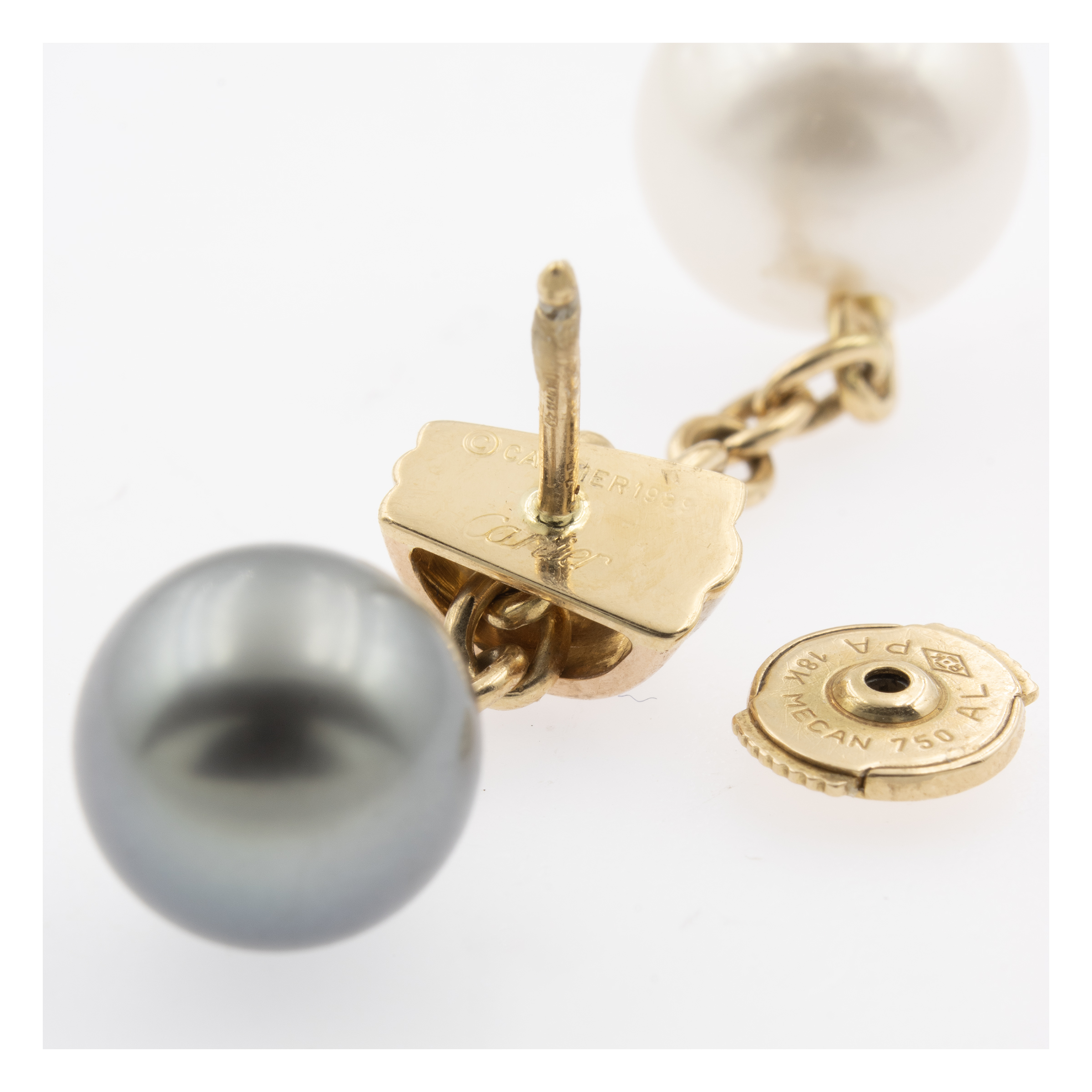 Cartier orecchini pendenti collezione Trinity