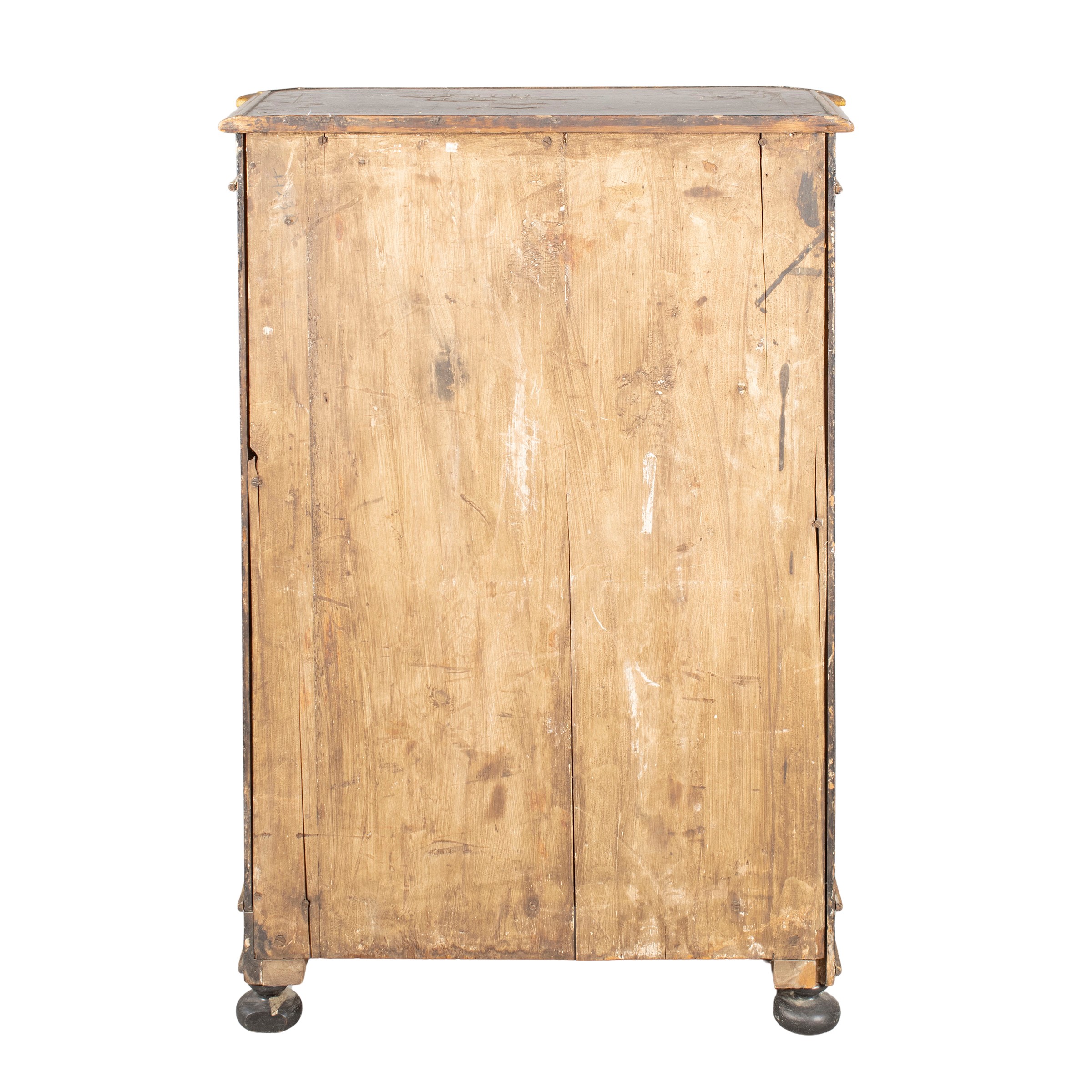 Credenza in Legno Laccato e Dorato