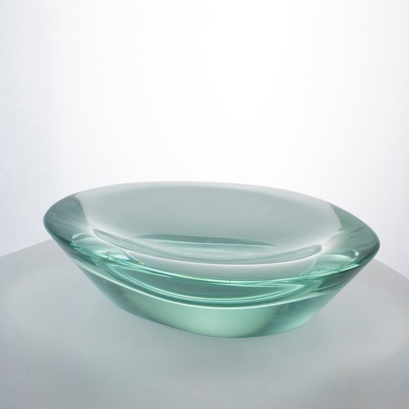 Fontana Arte, Svuotatasche in vetro trasparente