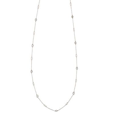 Collana in Platino e Diamanti