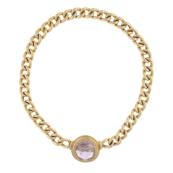 Furst collana in oro giallo 18kt