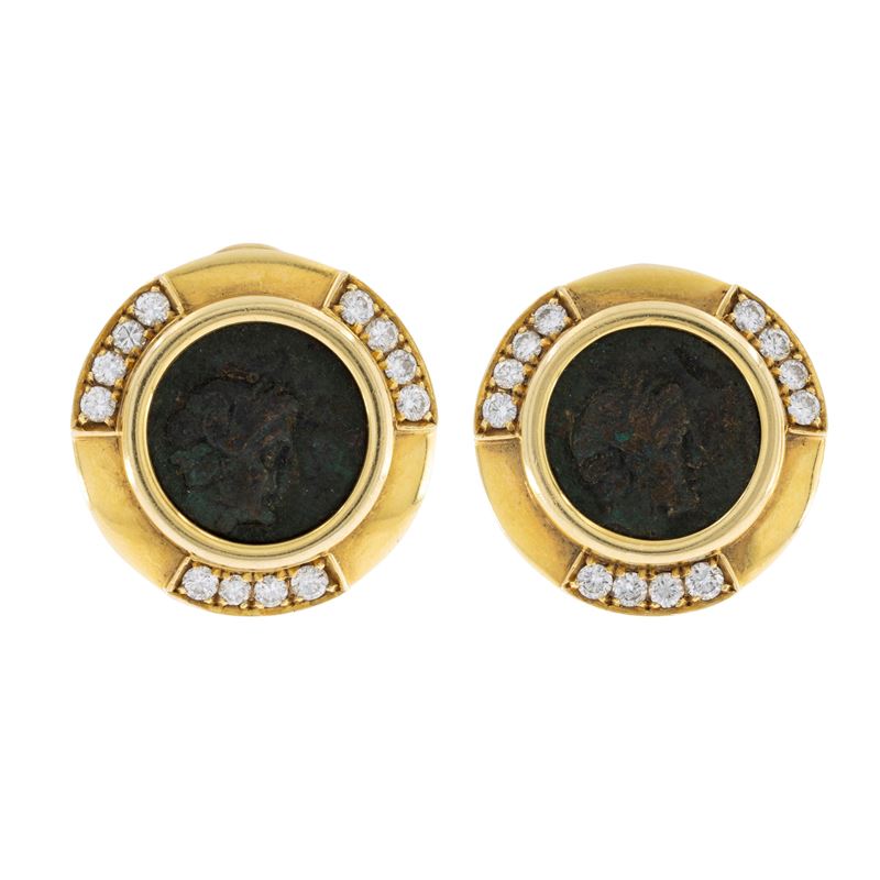 Bulgari orecchini collezione Monete