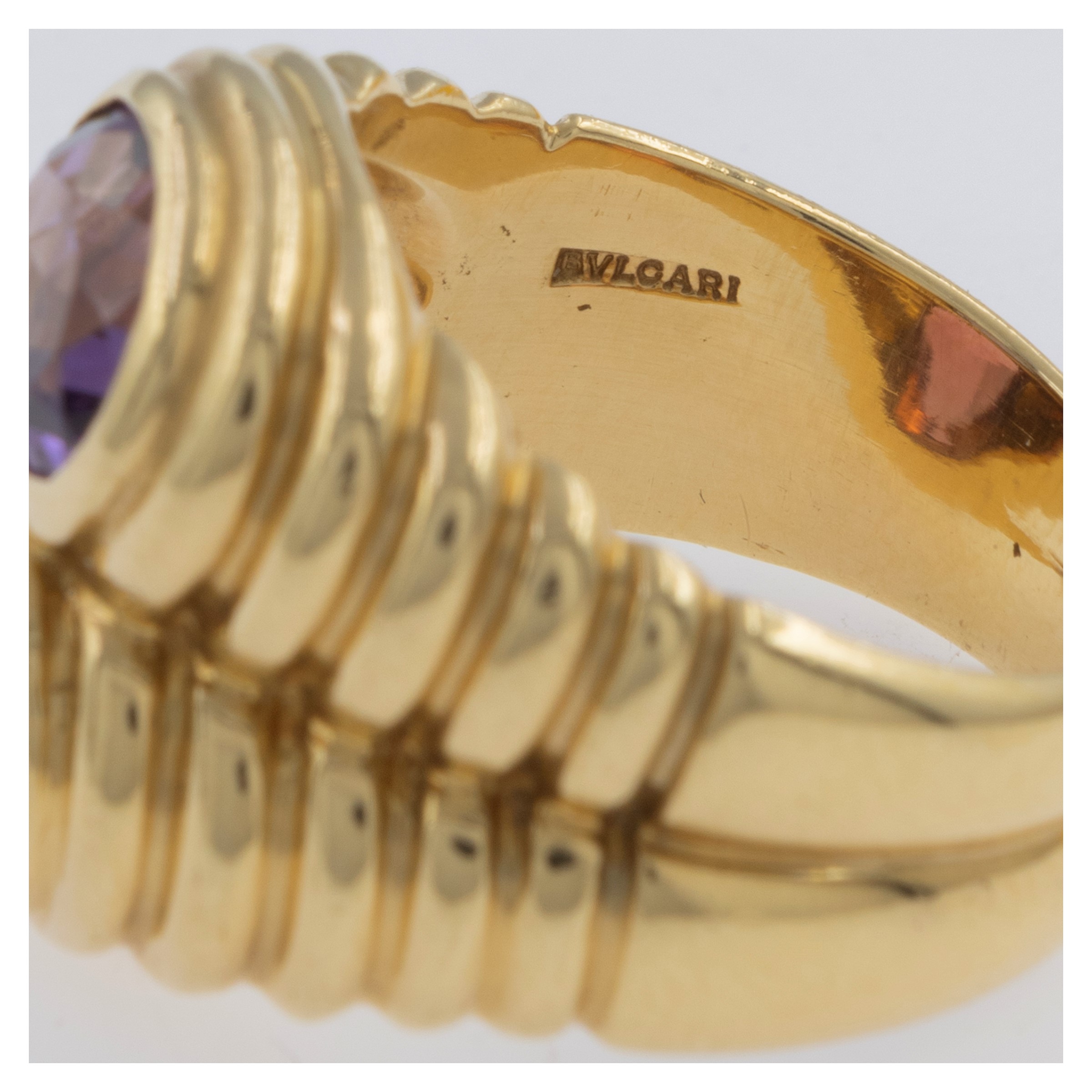 Bulgari anello collezione Doppio Baccellato