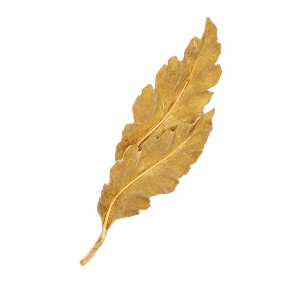 Mario Buccellati leaf brooch