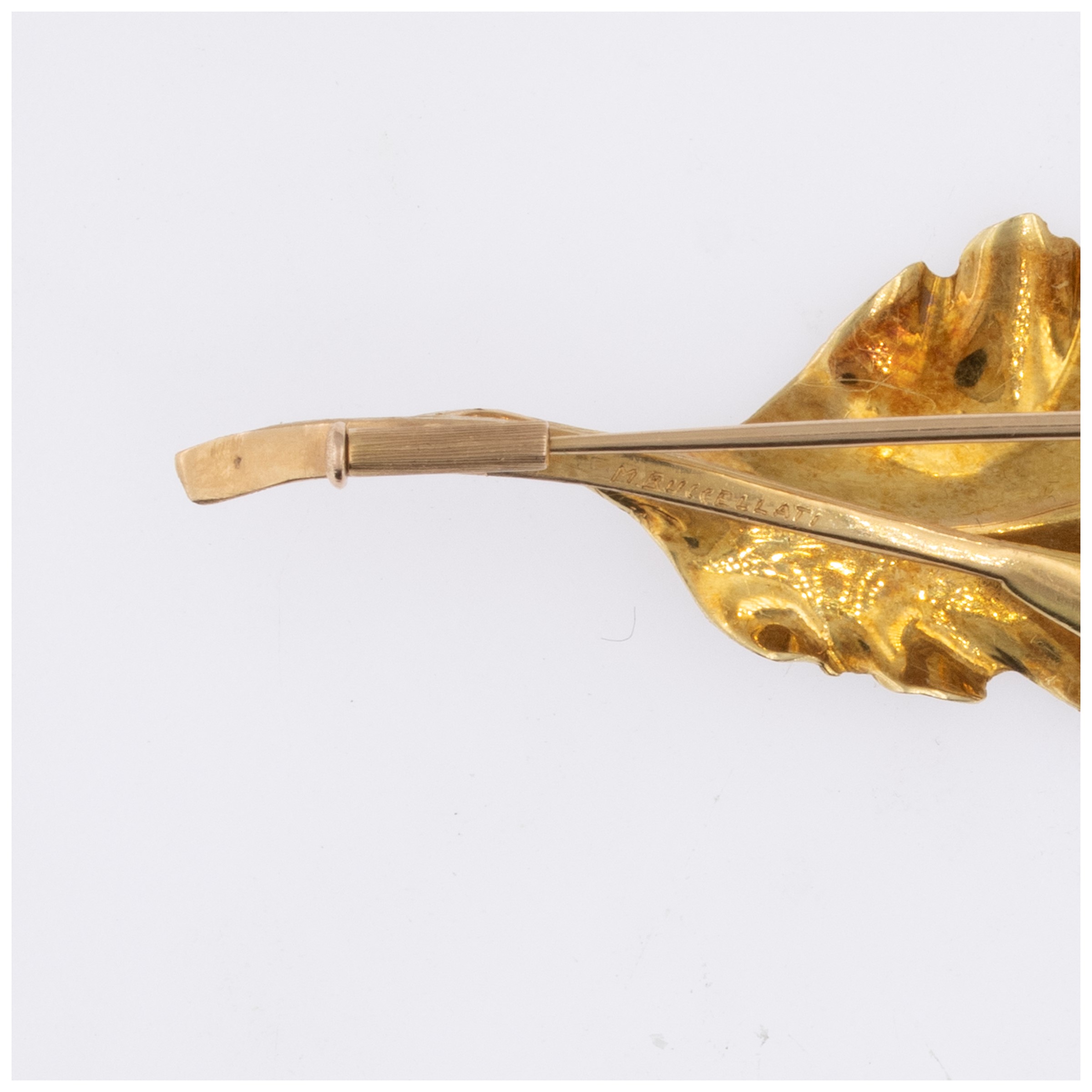 Mario Buccellati Spilla Foglia