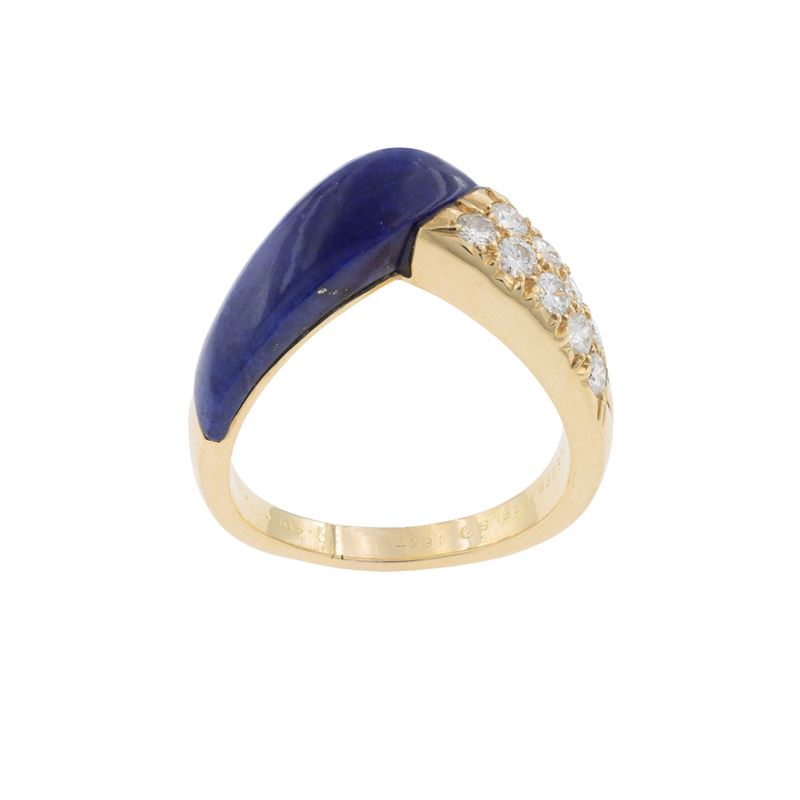 Van Cleef & Arpels anello in oro giallo 18kt