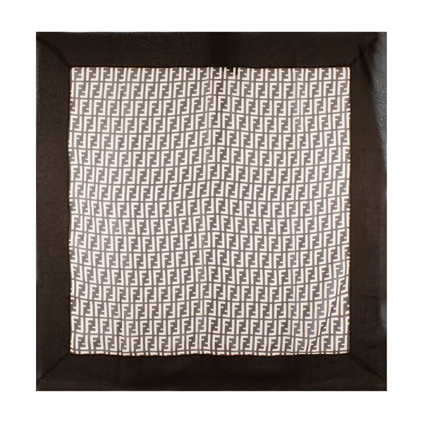 Fendi Zucca FF vintage scarf