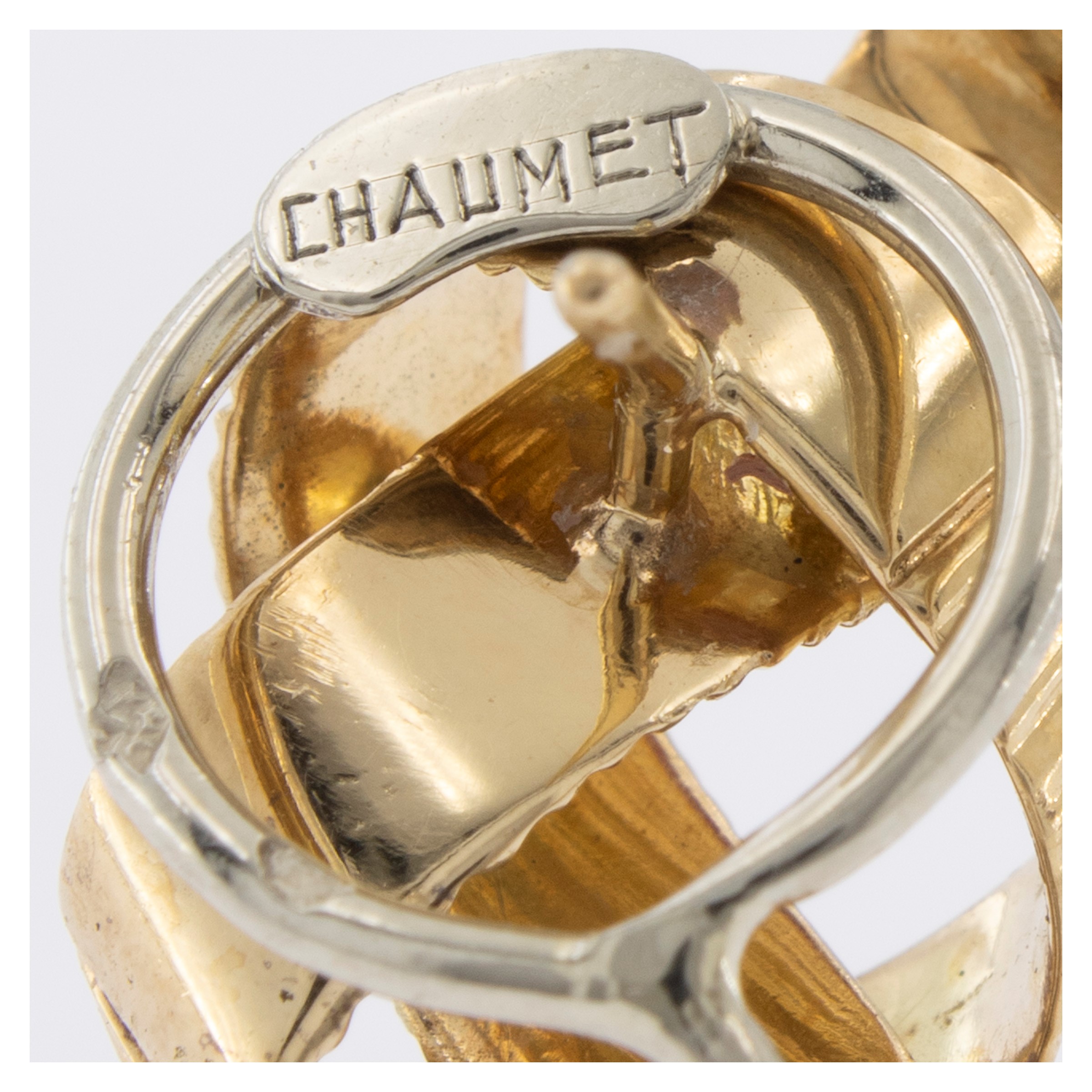 Chaumet Orecchini a Lobo a Motivo di Fiocco