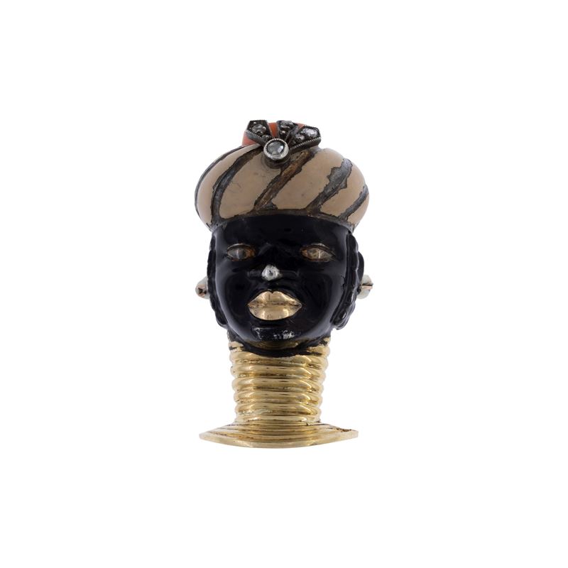 Cartier Paris, spilla moretto