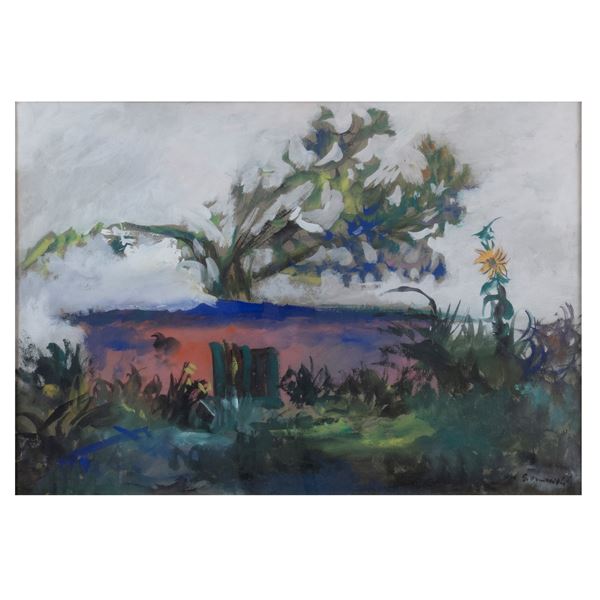 Giovanni Omiccioli - "Casolare di campagna"