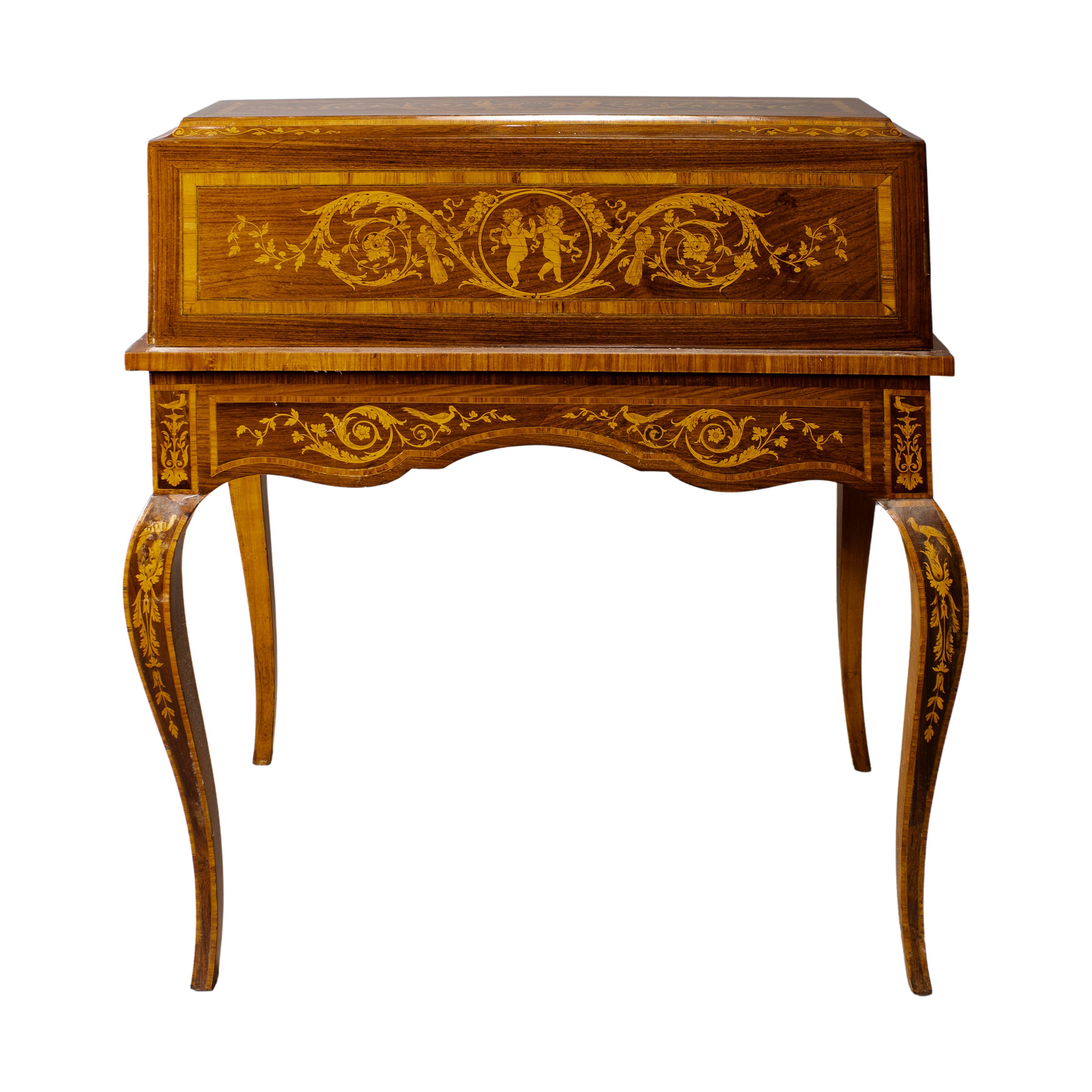 Bureau Cylindre Lastronato in Legni Vari