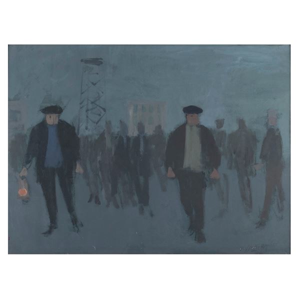 Franco Villoresi - "Workers returning from work"