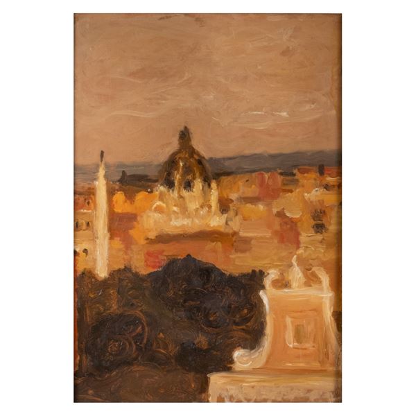 Carlo Quaglia - "Roman view"