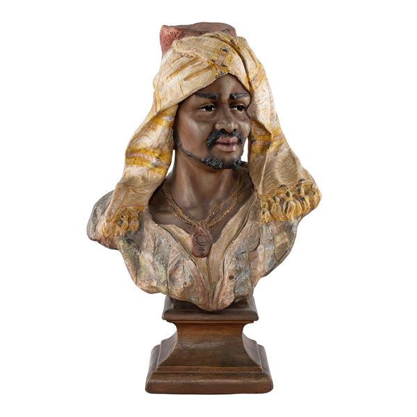Félix Perrot, terracotta bust  (France, XIX)  - Auction Old Master Paintings and Fine Art - Colasanti Casa d'Aste