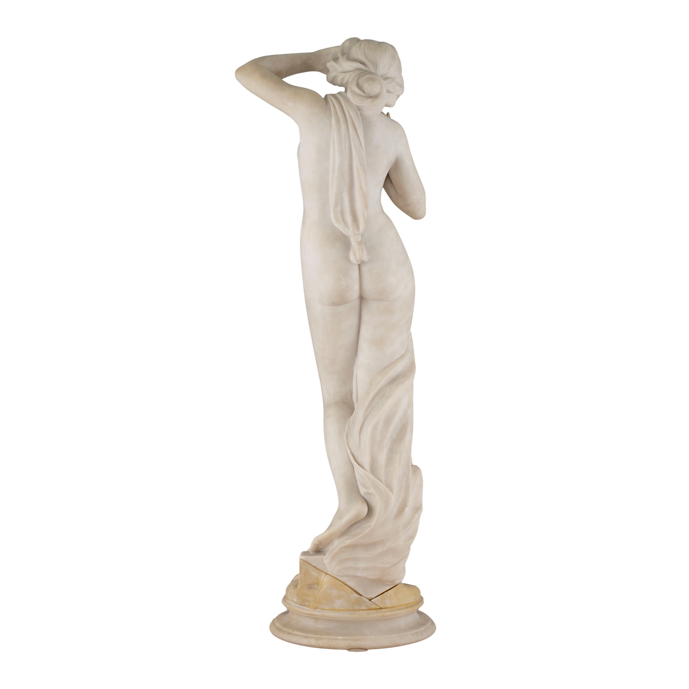 Scultura in Marmo Bianco