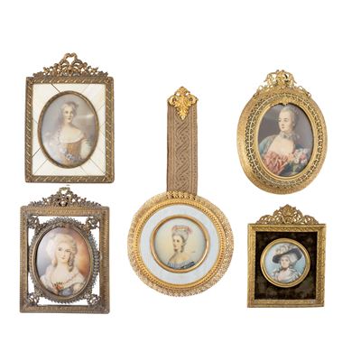 Collezione di Cinque Miniature