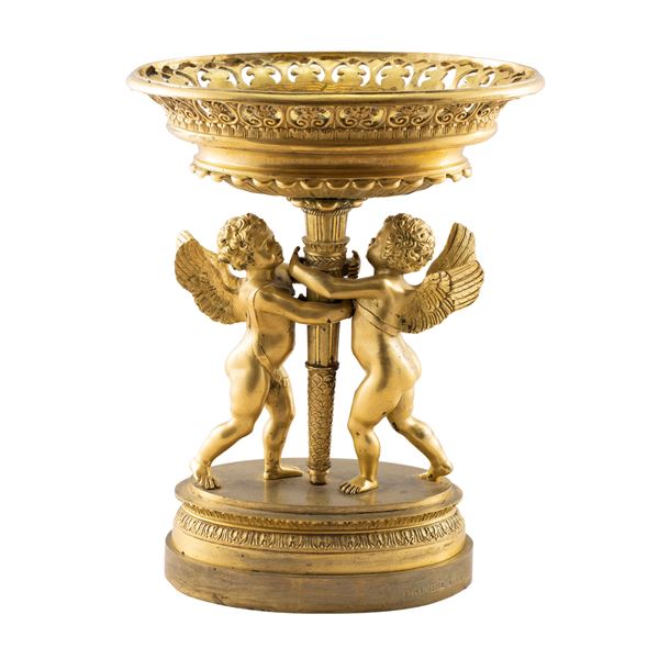 Pierre-Philippe Thomire, alzata in bronzo dorato
