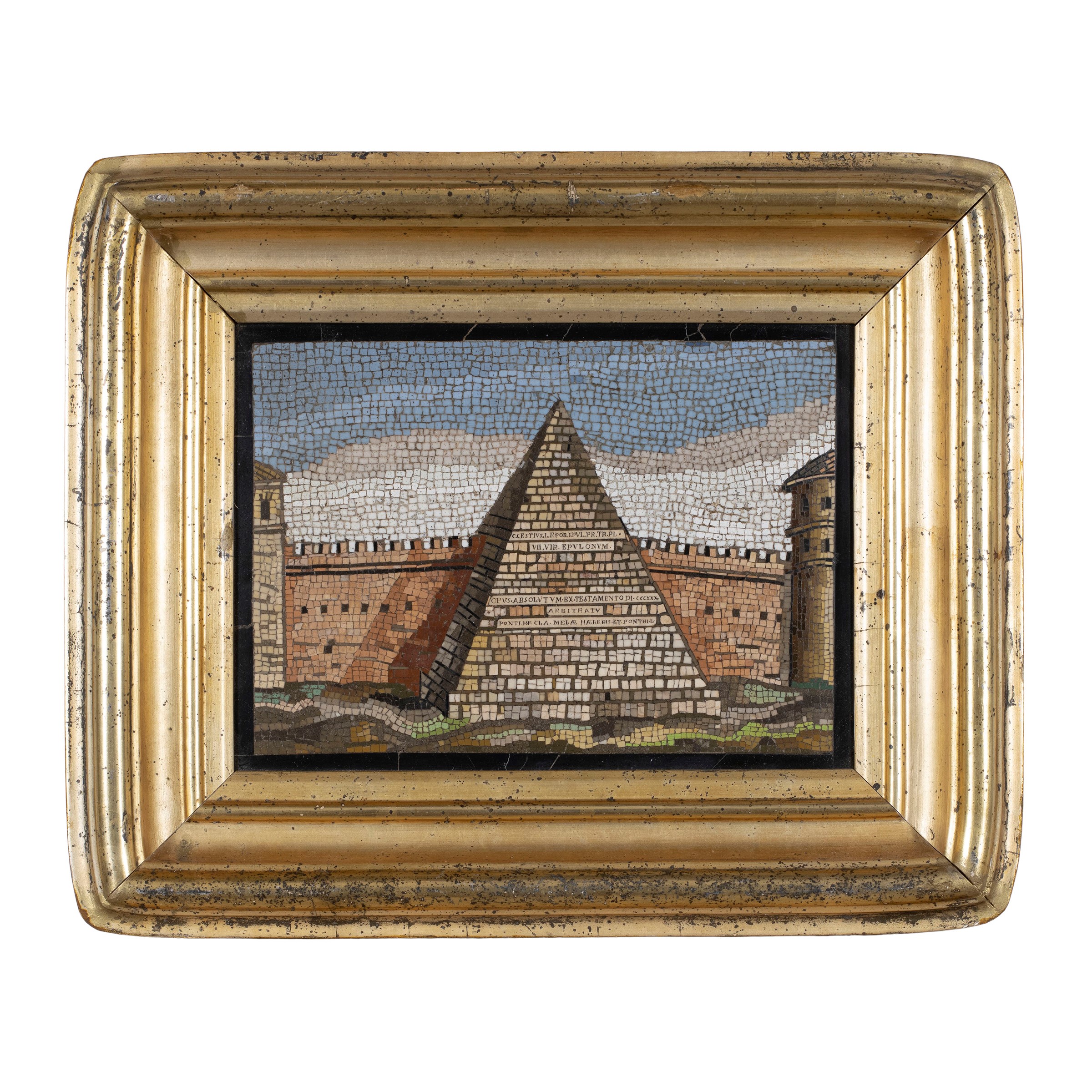 Placca Rettangolare in Micromosaico