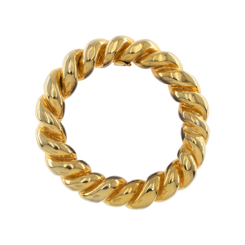 Chanel bracciale a manetta bijou vintage