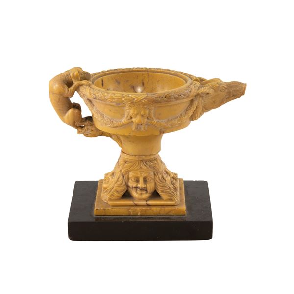 Ancient yellow marble light