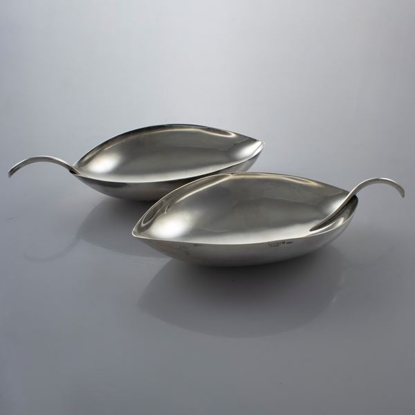 Lino Sabattini, prod. Christofle (2)  (Francia, anni 60)  - Asta Stile Italiano Web Only - Colasanti Casa d'Aste