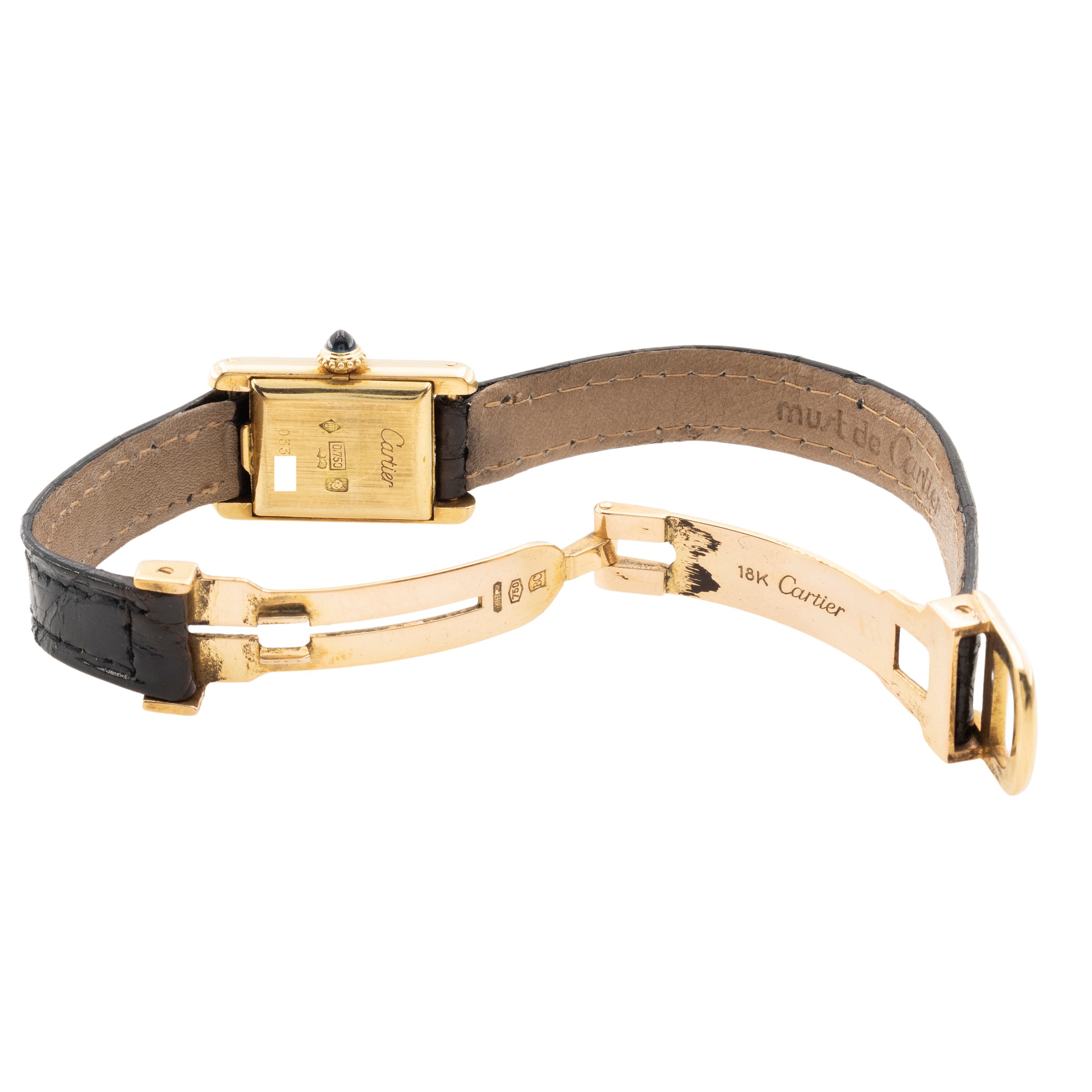 Cartier - Orologio da donna Tank Louis Mini in oro giallo 18kt