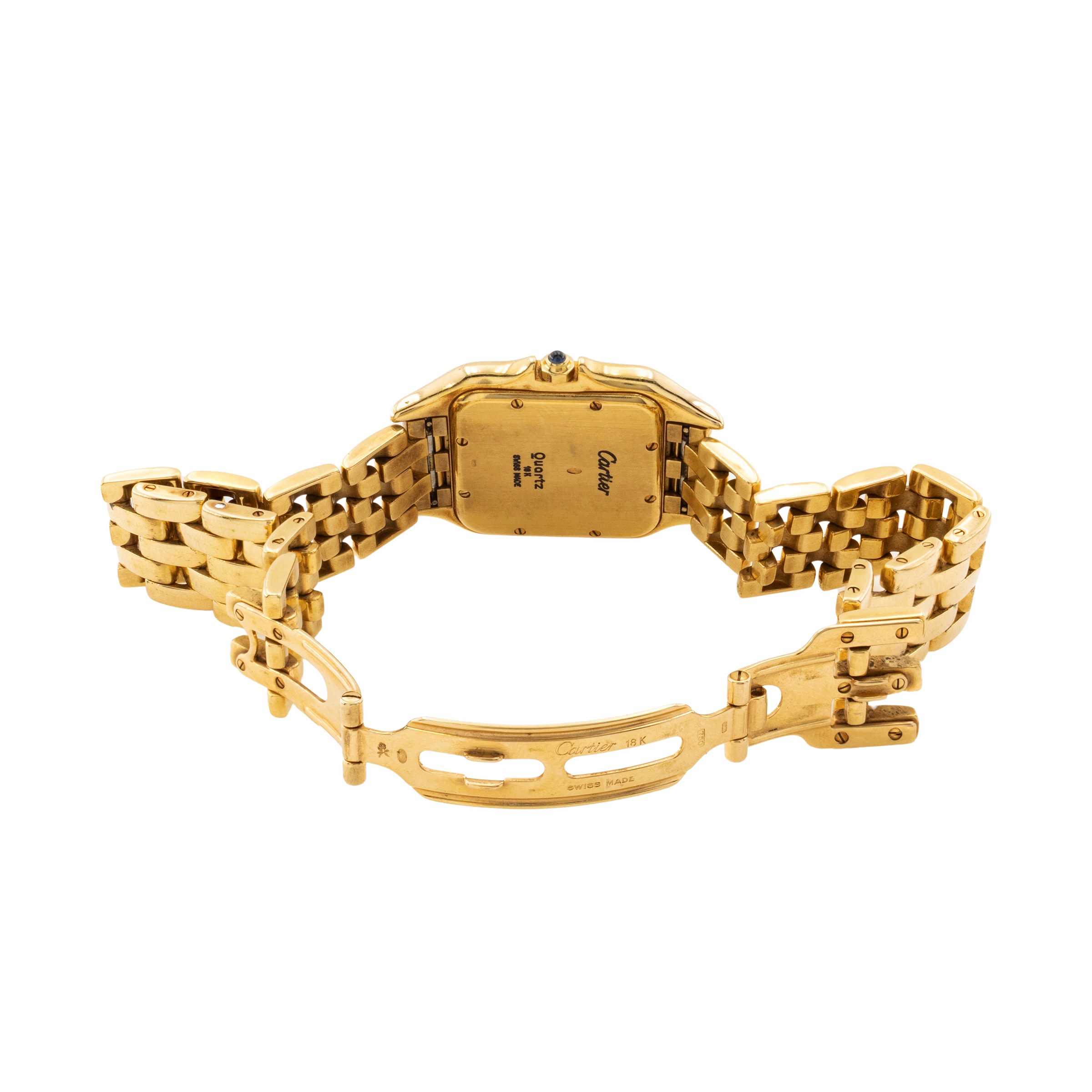 Cartier - Orologio da polso modello Panthère Jumbo in oro giallo 18kt