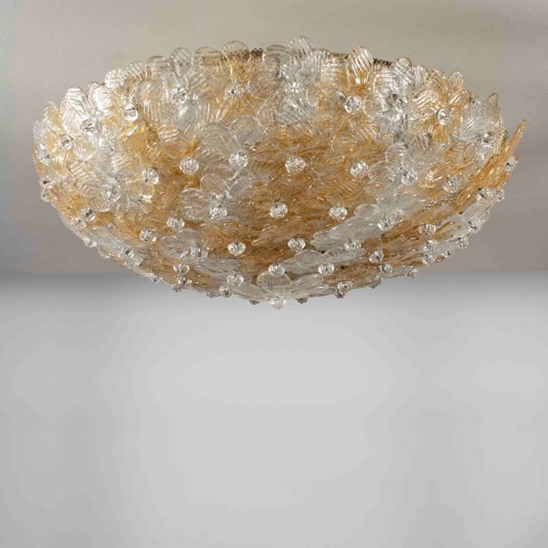 Flavio Poli, prod. Seguso Vetri d'Arte  (Murano, anni 50-60)  - Asta Stile Italiano Web Only - Colasanti Casa d'Aste
