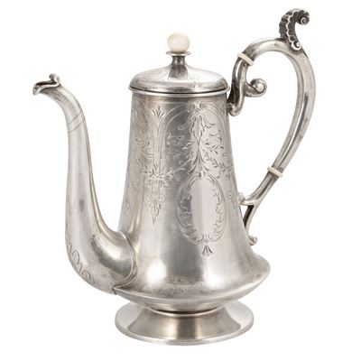 Caffettiera in Argento