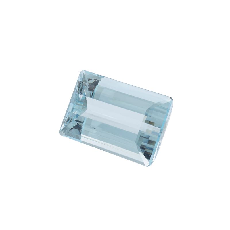 Acquamarina naturale sciolta ct 19,35 circa