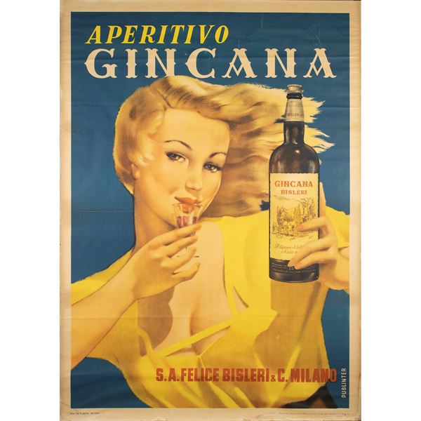 * Publinter  (Milano, 1951)  - Asta Manifesti d'Autore ed Opere del XX Secolo Web Only - Colasanti Casa d'Aste