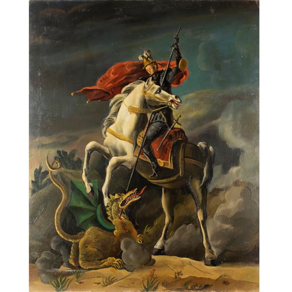 Luigi Surdi  (Napoli 1897 - Roma 1956)  - Asta Manifesti d'Autore ed Opere del XX Secolo Web Only - Colasanti Casa d'Aste