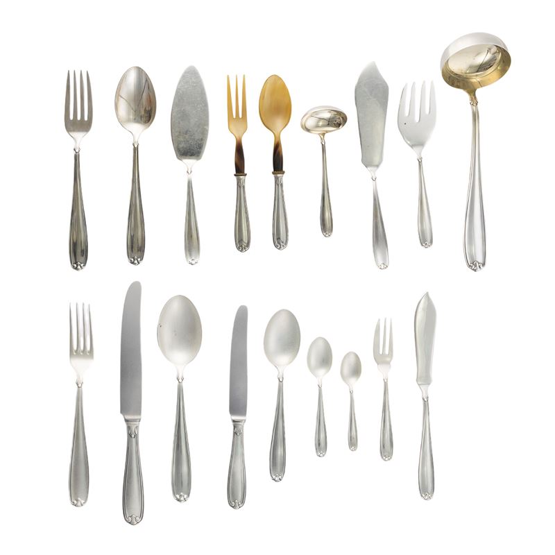 Servizio di Posate in Argento (165)