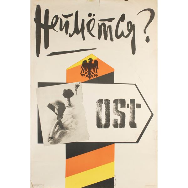 * Manifesto  (Leningrado, 1969)  - Asta Manifesti d'Autore ed Opere del XX Secolo Web Only - Colasanti Casa d'Aste