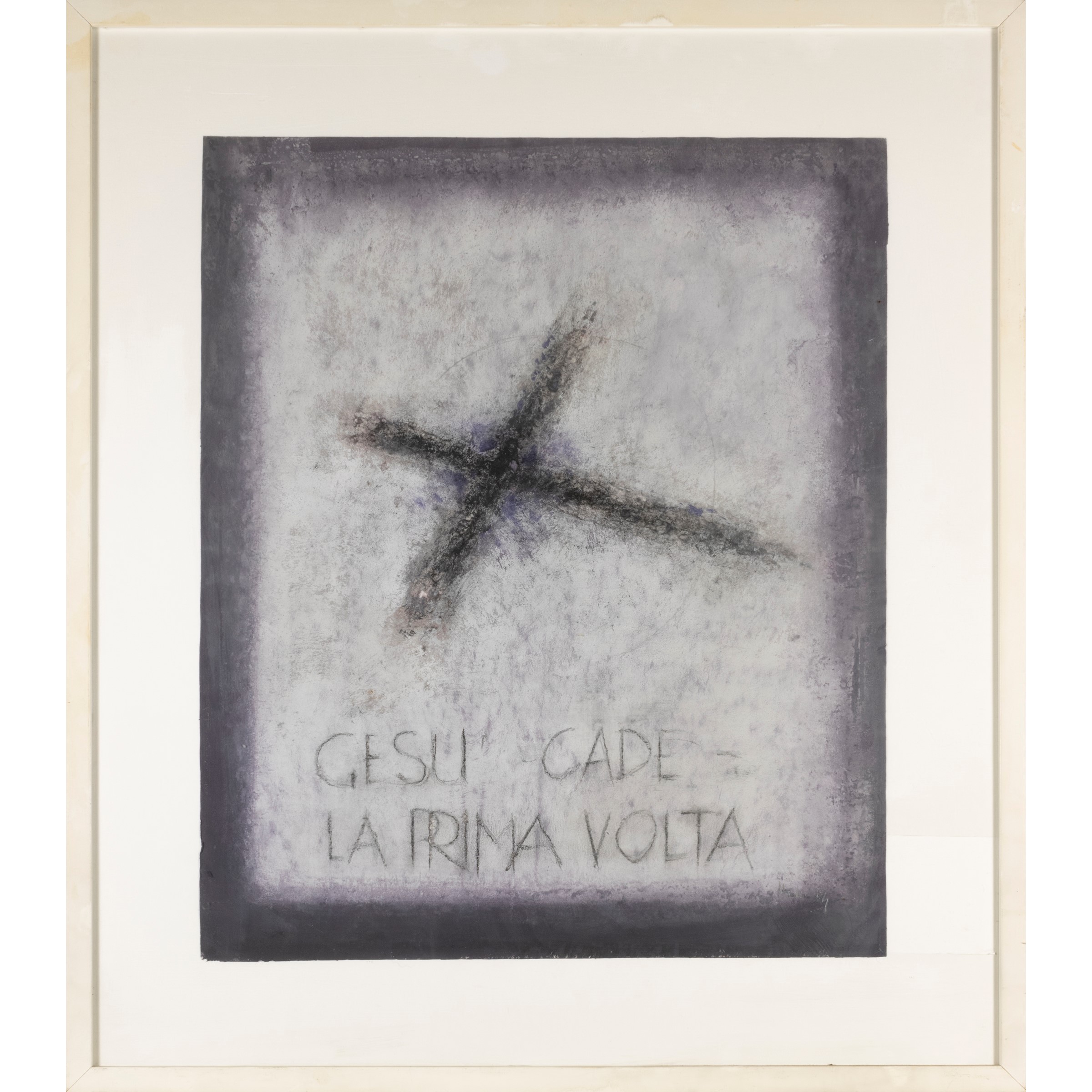 "Gesù cade la prima volta"