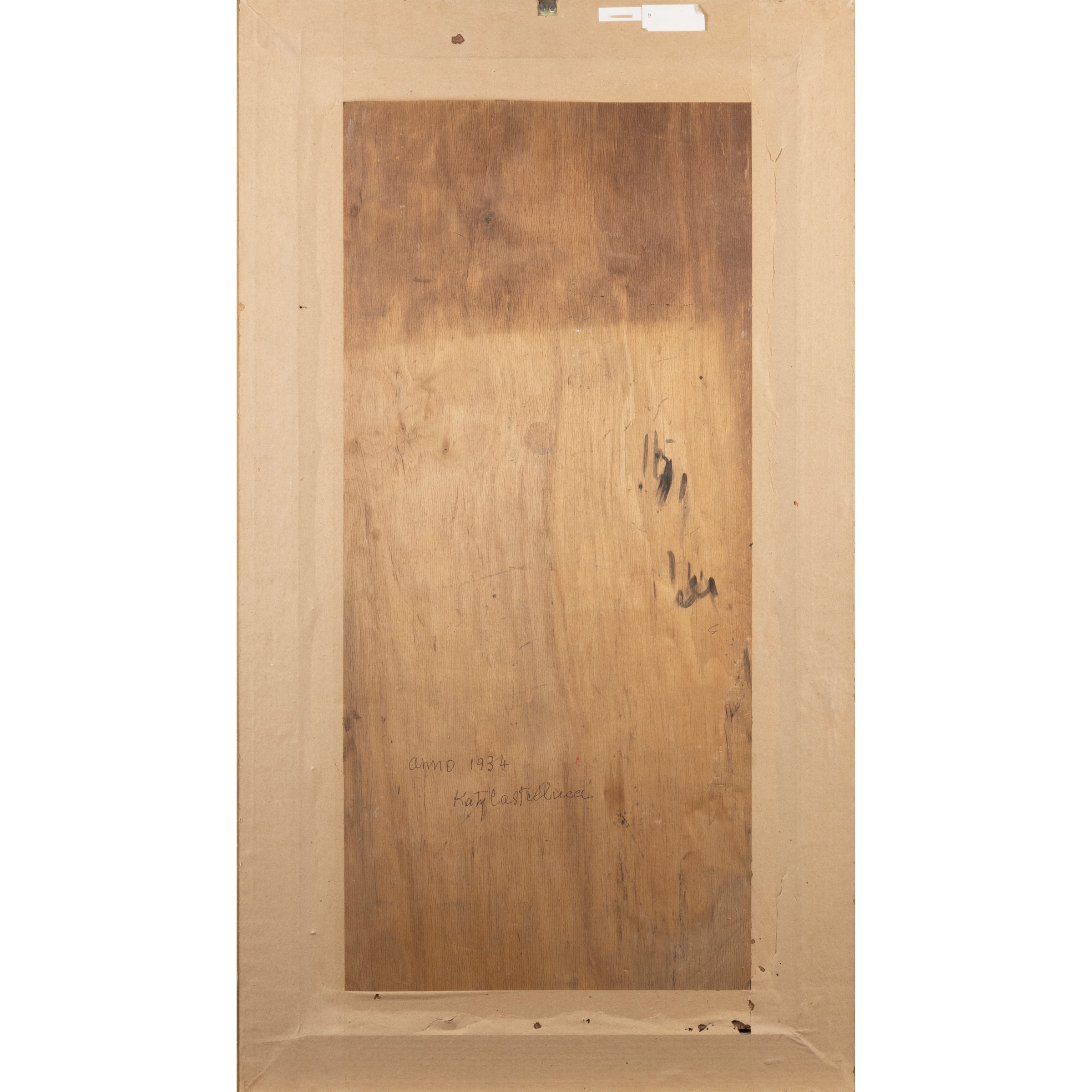 "Donna con mazzolino di fiori"