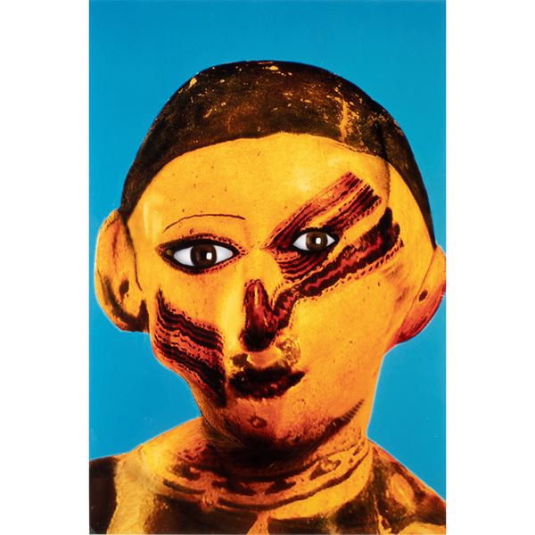 Orlan - "Disfiguration - Refiguration. Precolumbian Self Hybridization, n. 3"