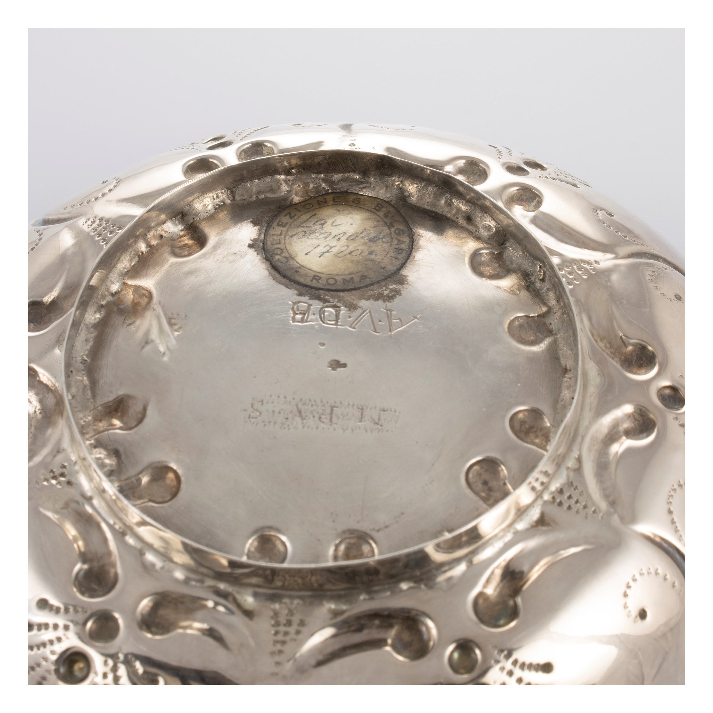 Bowl in Argento a Due Manici, Collezione S. Bvlgari