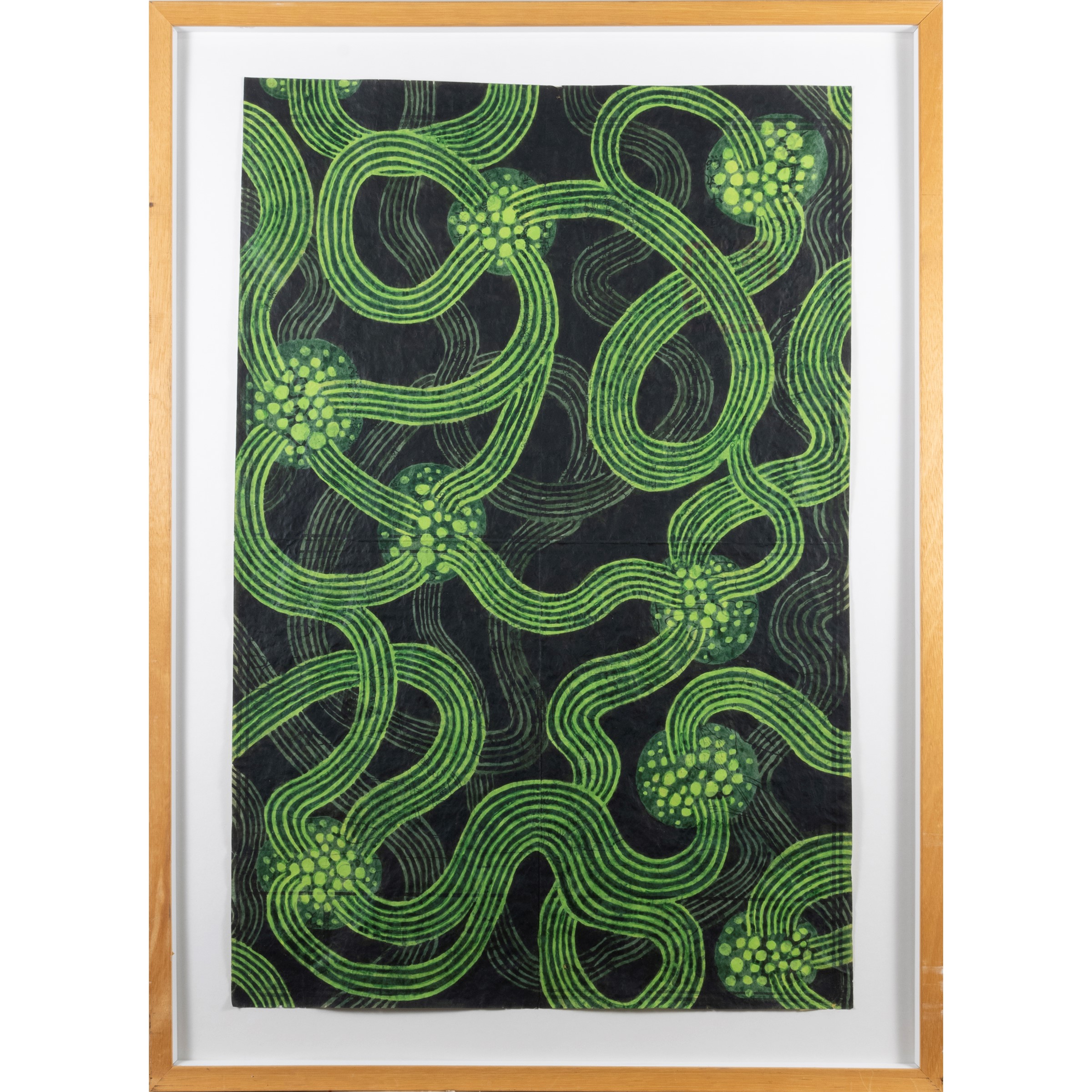 Alberto di Fabio - Senza titolo, acrilico su carta cinese, 2004